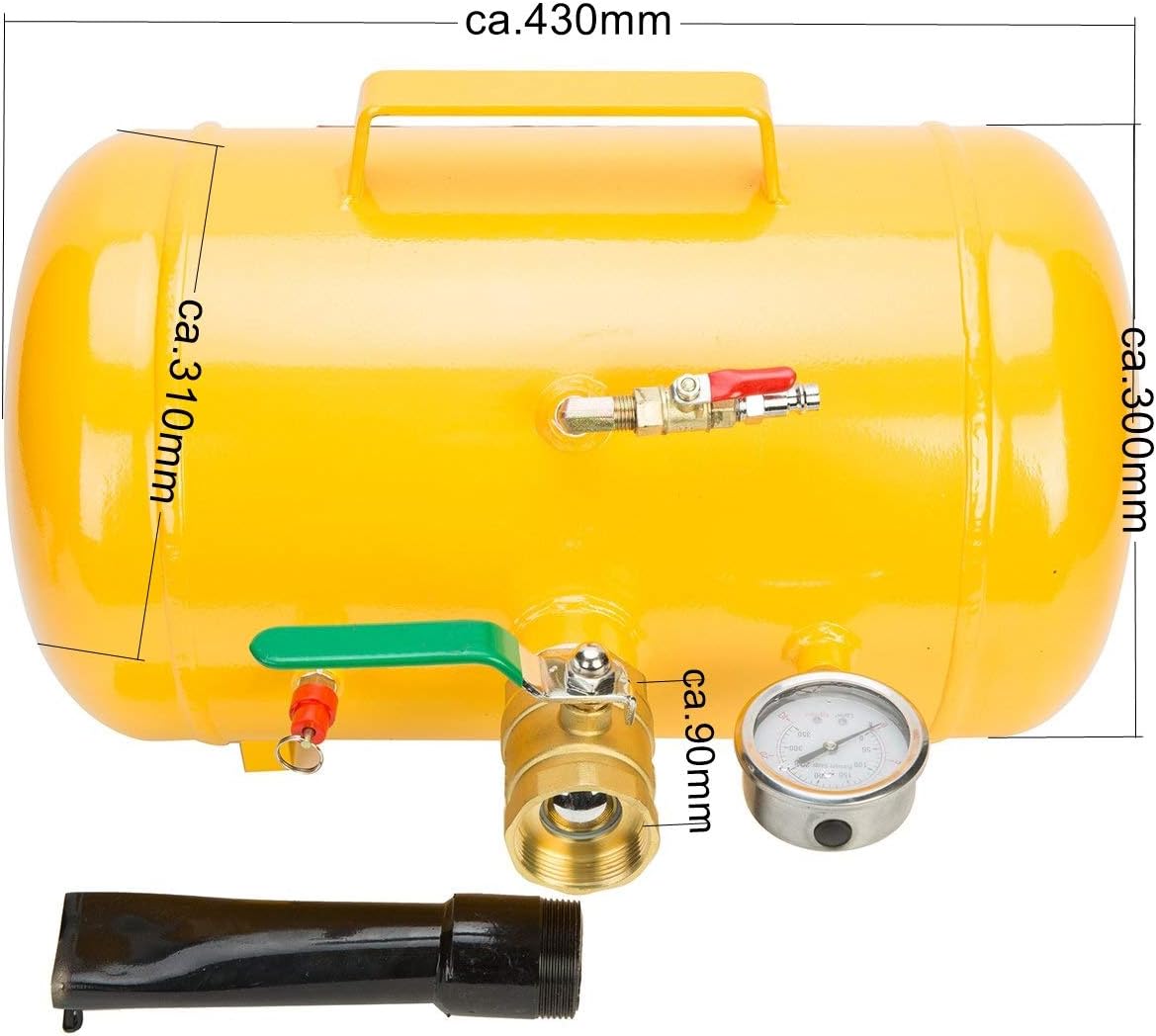 FreeTec 20L Tyre Inflator Booster Shock Inflator 5 Gallon Bead Seater Air Booster Air Cannon Filling Aid - Image 5
