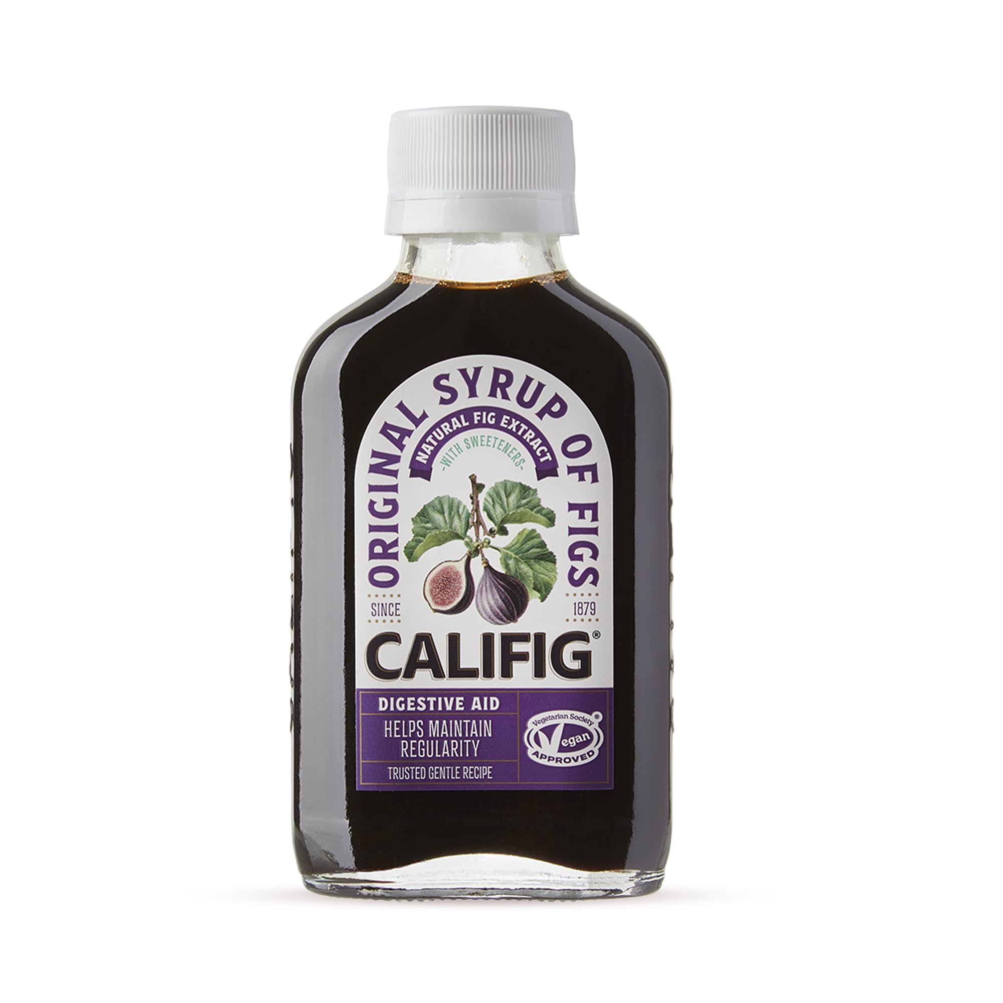 Califig Syrup of Figs 100 ml | Natural Digestive Aid | Vegan | With Fig Extract | Helps Maintain Regularity