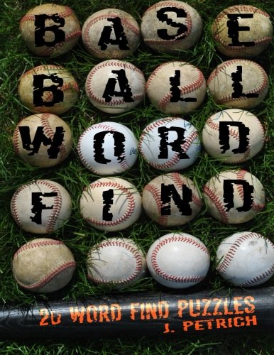 Baseball Word Find: 20 Word Find Puzzles