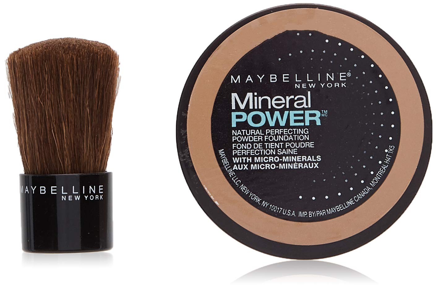 Buy Maybelline New York Mineral Power Powder Foundation Pure Beige, 8g Online at Low Prices in