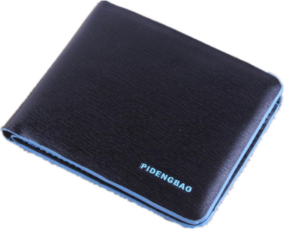 Winhurn Men's PU Leather Bifold Purse Credit/ID Cards Holder Slim Wallet