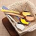 Choary Stainless Steel Multifunction Spork for Camping Utensils, Spaghetti Salad Dessert Heavy Duty Flatware set,5.9