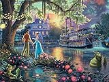 Ceaco Thomas Kinkade Disney Princess Collection The Princess & The Frog Puzzle (300 Piece)