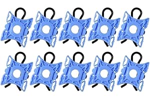 RichVibe 10-Pack Window Slider Regulator Latch, Plastic Sliding Mechanism for Truck and XC90 (for OEM 3509416)