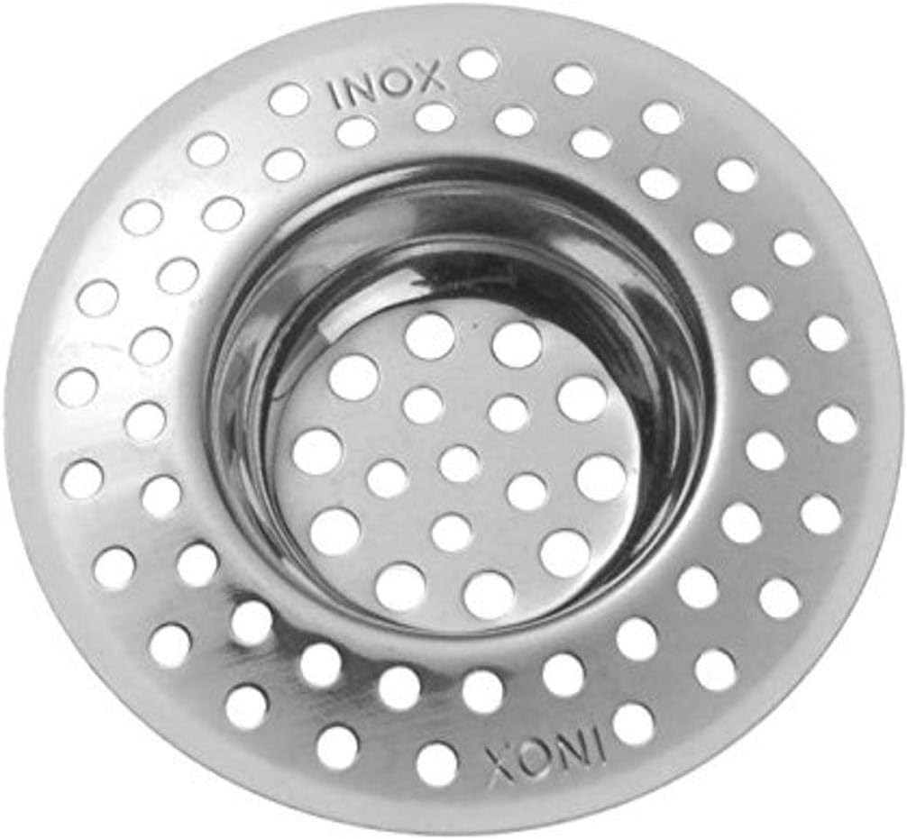 Westmark 2 Sink Strainers, ø 7 cm, round, stainless steel, silver, 52082270, 7 x 7 x 1 cm