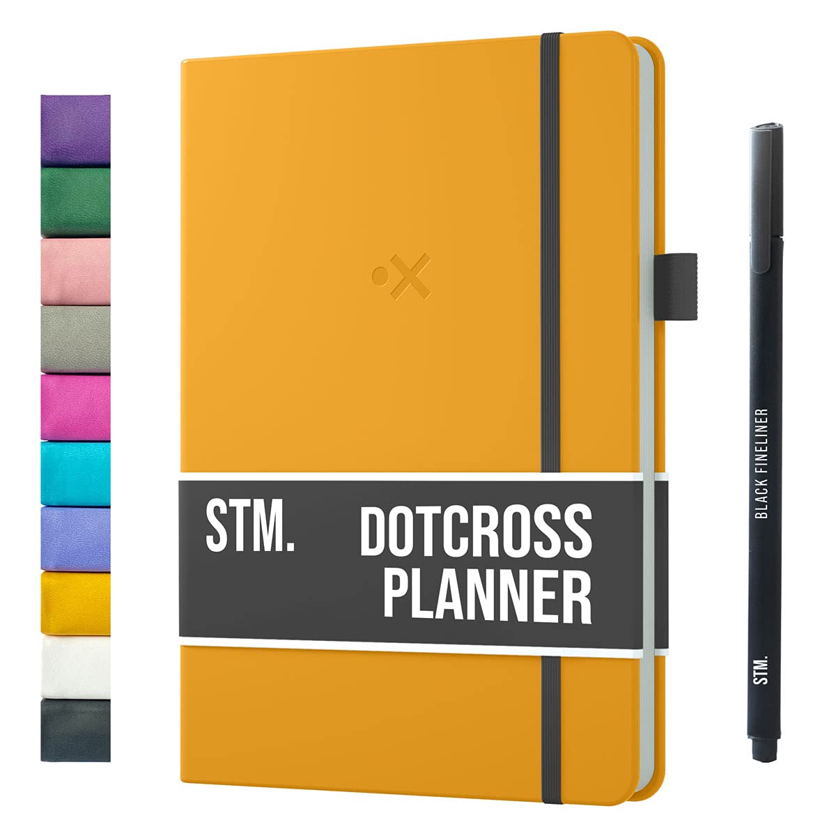 Daily Planner 2026 (Undated) | B5 Dotcross | Your All in One Day Organizer, At A Glance Weekly Agenda, Yearly Calendar Book | Planners for Personal, Professional, Academic & Work Goals and Schedule