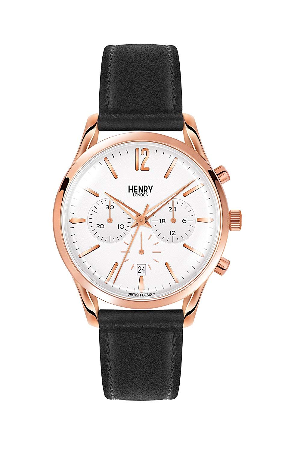 Henry London Men's Quartz Wristwatch Richmond HL39-CS-0036