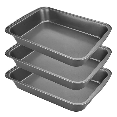 ZILONG Pcs Baking Tray Set Carbon Steel Roasting Pans
