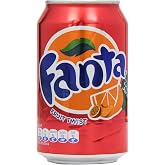 Fanta Fruit Twist Soft Drink Soda 330 ml Each Can (6)