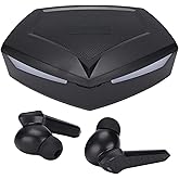 Kafuty-1 P36 Wireless Earbuds with Mic, Gaming BluetoothV5.2+EDR Headset with Noise Reduction, Low Latency, Charging Fast, CD Level Sound Effects, for Workout Running Gym(Black)