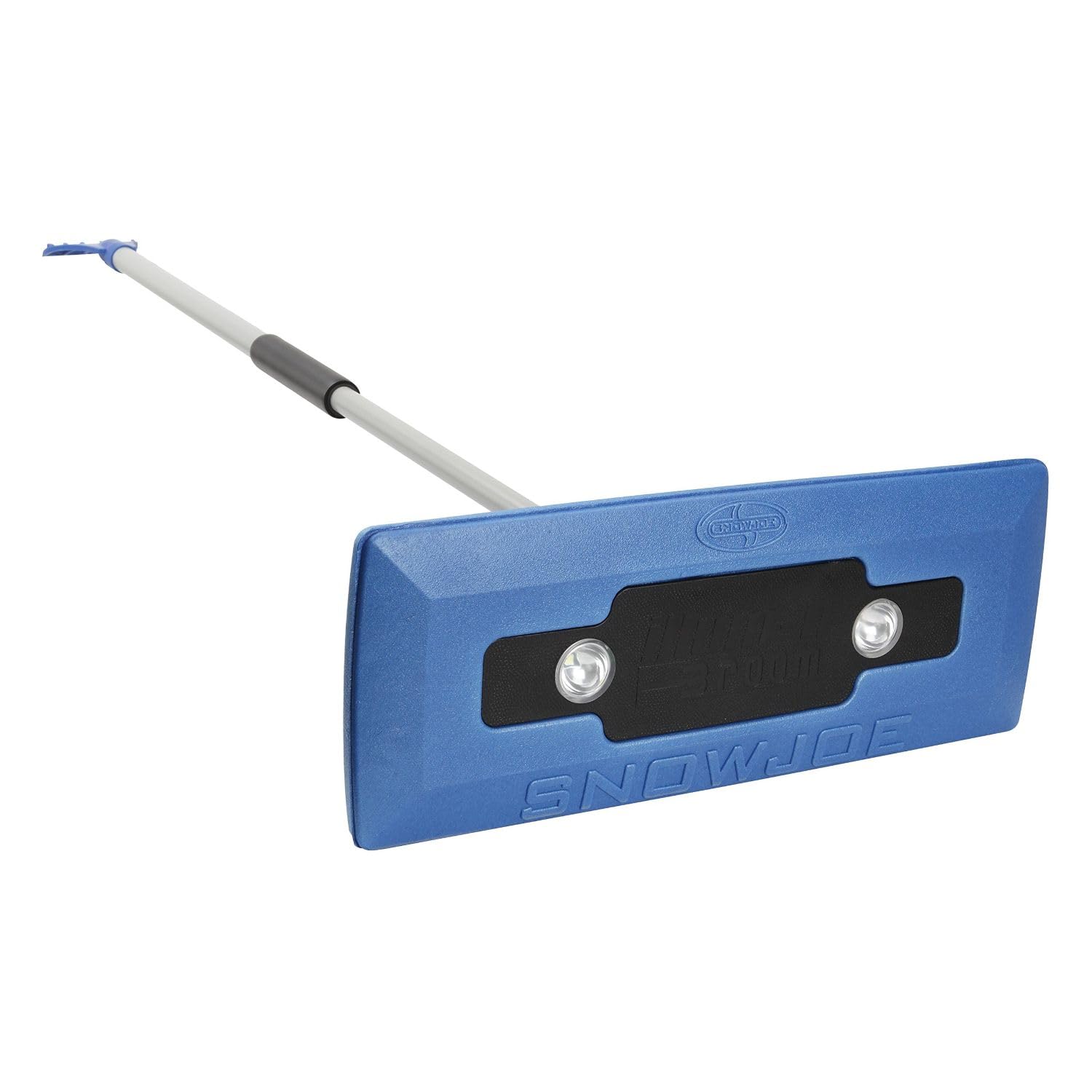 Snow Joe SJBLZDLED 4In1 Telescoping Snow Broom + Ice Scraper, 18