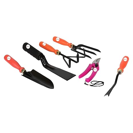 Kraft seeds Garden Tool Kit for Home and Balcony - 6 Pieces