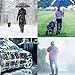 Huihua Black Men Waterproof Rainstorm Rainy Day Rain suit Raingear Motorcycle Outdoor Protective Gear Rain Boot Shoe Cover Zipper US 10 11 Euro 44 45 Black 