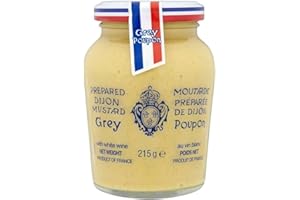 Grey Poupon Dijon Mustard (215g) - Pack of 6