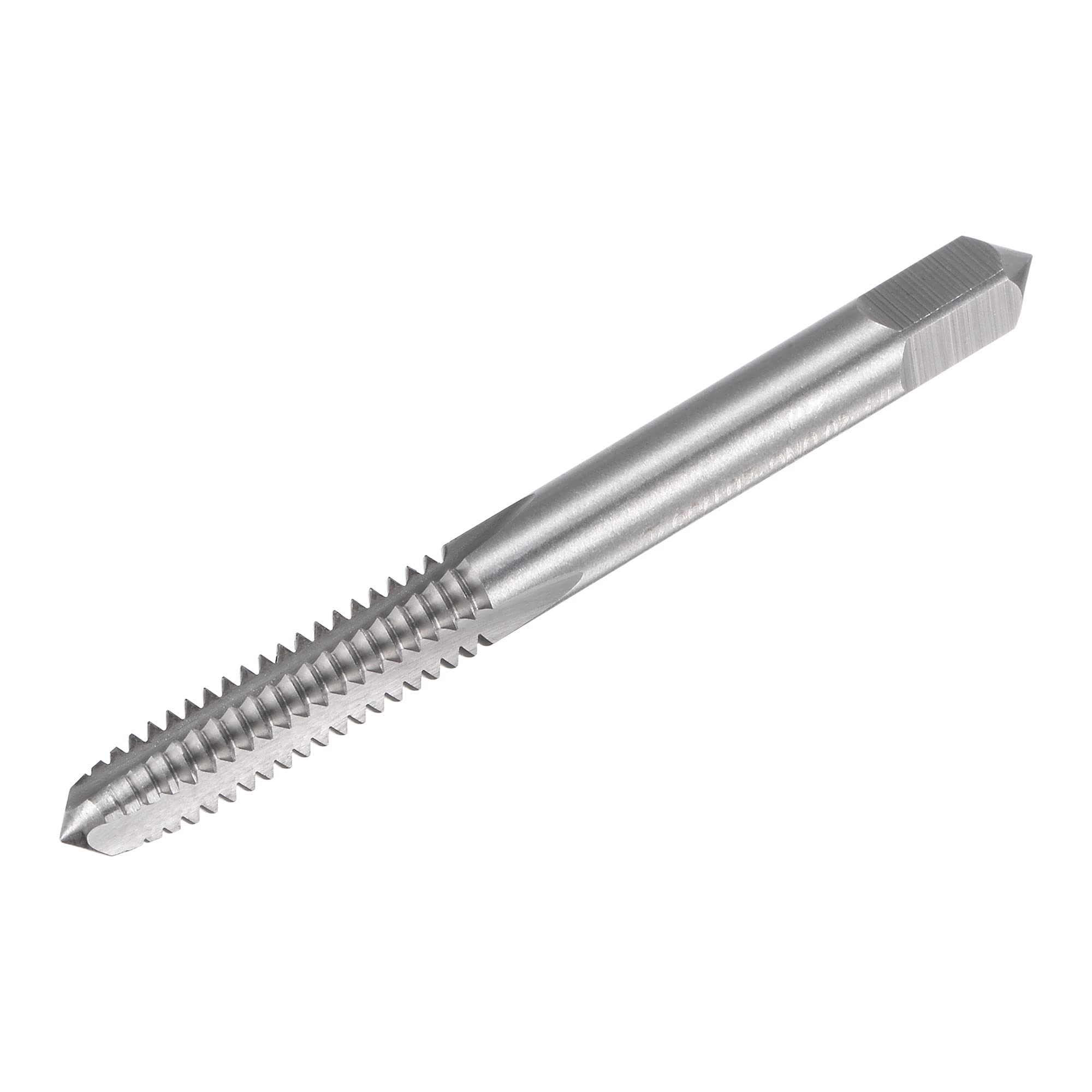 sourcing map Thread Milling Threading Tap 1/4"-20 UNC, Left Hand Machine HSS (High Speed Steel) 6542 Uncoated 3 Straight Flutes 2B Tolerance Grade for Threading Machine Electric Drill DIY