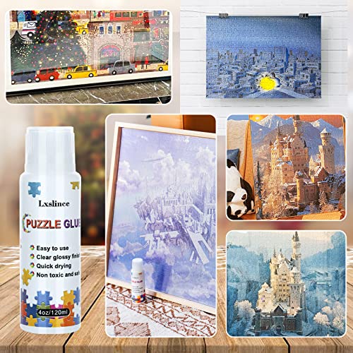 2023 Updated Puzzle Glue, Jigsaw Puzzle Glue with Newest Sponge Head