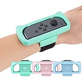 ID CHINSION Wristbands for Just Dance 2026 2025 2024 2023 Switch Game, Adjustable Elastic Straps Compatible with Nintendo Switch 1 Joycons for Adults Teens and Kids, Pack of 3