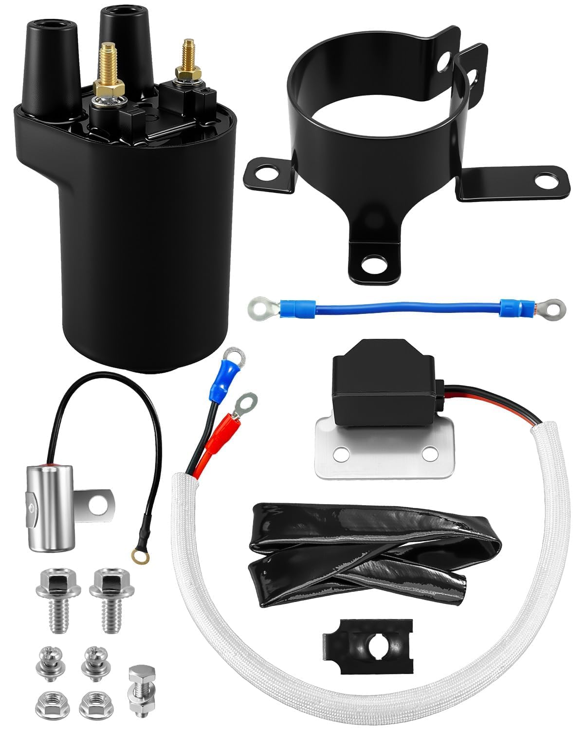 Photo 1 of 166-0820 Ignition Coil Kit Replace 166-0785 166-0767 Compatible with Onan P218G P220G John Deere 316 317 318 420
