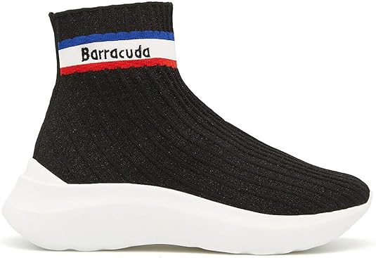 Barracuda Stretch Fabric Trainers Black P/E 2019