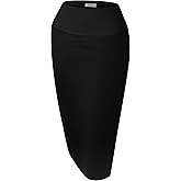Reg and Plus Size Pencil Skirts for Women Below The Knee. Work,Weekends,Date Nights,Sexy Office Business Bodycon Skirts