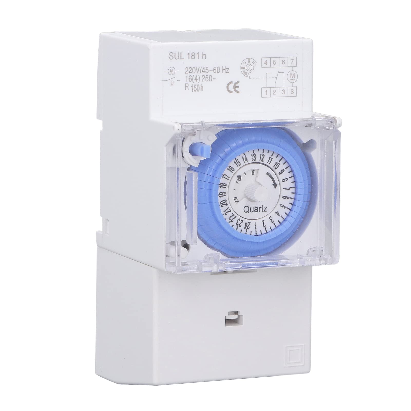 24 Hour Mechanical Timer Programmable Outdoor Waterproof 24h Time Switch AC230V
