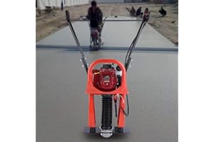 LIANDU-US GX35 Concrete Screed Engine 37.7CC 4 Stroke 1.2 Horsepower Gas Concrete Wet Screed Power Screed Concrete Surface Leveling Cement Finishing Vibrator Vibrating Power Screed Motor Fits 3-20ft Blade