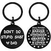 Gezxin Valentines Day Gifts for Son, Gifts for Teens Boys 8 12 14 16 18 Son Birthday Easter Graduation Decorations Keychain