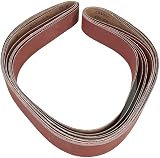 UTTASU 7pc 2" x 82" Sanding Belts Set 60-320 Grit Wood Metal Polishing Grinding view 7