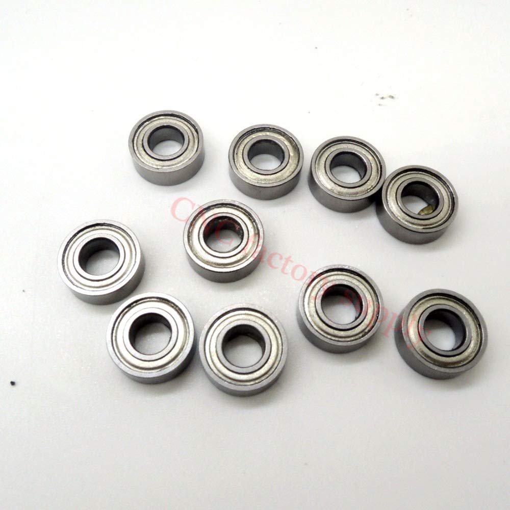 10pcs/lot MR106ZZ 6X10X3mm Miniature deep Groove Ball Bearings MR106 L