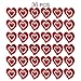 Latex Balloons for Wedding, Birthday, Anniversary and Special Occasions, 6pcs Hanging Hearts and 20pcs Balloons