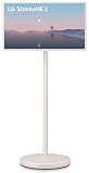 LG 27-Inch StanbyME 2 with Folio Cover, Portable Touch Screen, Dolby Vision, HDR10, Filmmaker Mode, Built-in Battery, Full Swivel Rotation (27LX6TYGA, 2025)