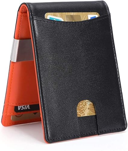 Carteras Para Hombre Precio Cartera Delgada Con RFID Para Hombre