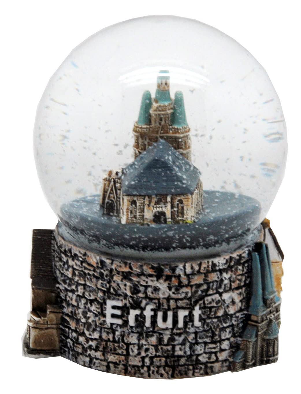 30043 Souvenir Erfurt Snow Globe Germany 65 mm