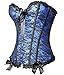 Spring fever Sexy Lingerie Push Up Bodyshaper Overbust Bustier with G-String