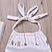 Cute Baby Infant Girls Arrows One Piece Clothes Romper Jumpsuit Sets Outfits (12-18 Months, Arrows)