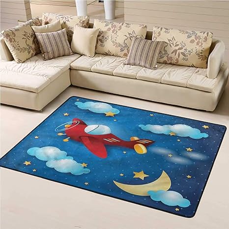 airplane rug for nursery