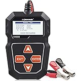 KONNWEI KW208 12V Car Battery Tester, 100-2000 CCA Load Tester Automotive Alternator Tester Digital Auto Battery Analyzer Cha