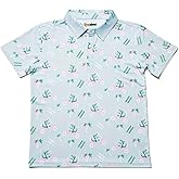 Tipsy Elves Kids and Toddlers Golf Shirts - Athletic Comfort Fit with Quick Dry Material