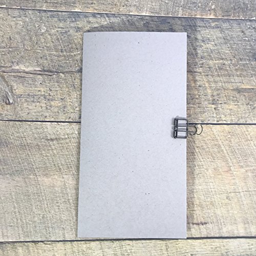 Light Gray Cover Travelers Notebook Insert