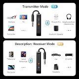 UGREEN Bluetooth 5.3 Transmitter Receiver 2-in-1 Airplane Adapter 28H view 7
