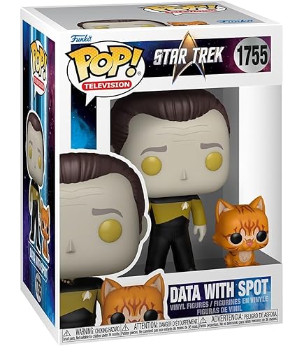 Funko Pop! Star Trek Jean-Luc Picard - 9,5cm Vinyl Figur Sammlerstück