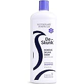 Veterinary Formula De-Skunk Odor Destroying Shampoo for Dogs, 32oz