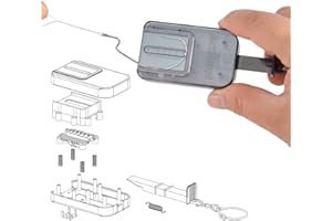 ActSimpl Fishing Knot Tying Tool-3pcs/pack-Tie Fishing Knots Safely and Easily-Protect from Fish Hook-Fun Gadget for Anglers-Fishing Accessory for Beginner-Storage Fish Hook Safely