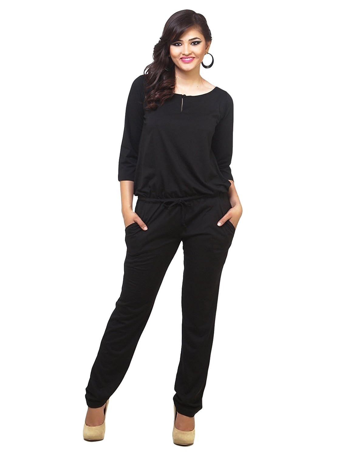 nakoda women's rayon jumpsuit