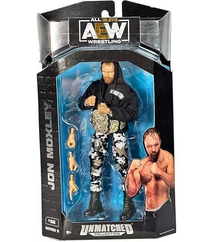 Amazon.com: All Elite Wrestling Unrivaled Collection Jon Moxley