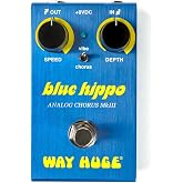 Way Huge Smalls Blue Hippo Analog Chorus Guitar Effects Pedal