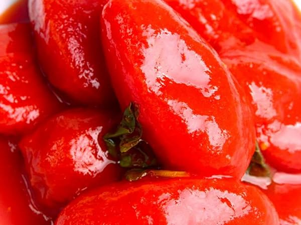 BIANCO DINAPOLI, WHOLE PEELED TOMATOES ORGANIC, 28 OUNCE