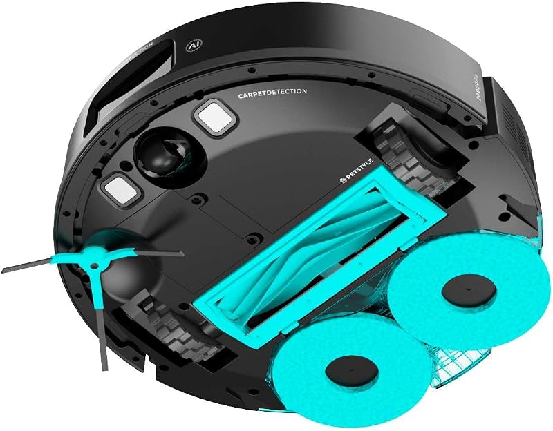 Robot Aspirador con Base de Autovaciado e IA Conga Y100 X-Treme. 20000Pa, Navegación Láser e Inteligencia Artificial, 20000Pa, Base de 2.8L, Autonomía hasta 220m², Control App 3.0 — foto 2 de 8