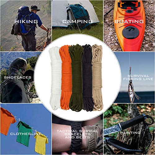 Extremus True Mil Spec 5040 Paracord, Made in The USA, Military Grade