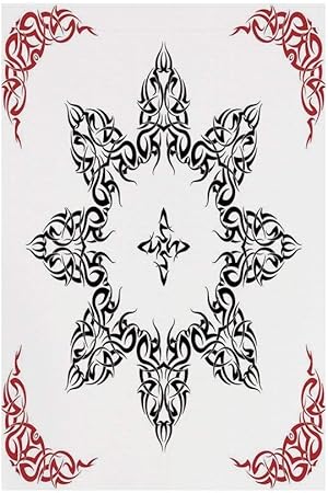 Polyester Gartenflagge Fur Den Aussenbereich Tribal Dekoration Boho Bambus Muster Primitive Ostliche Ethnische Spirituelle Jagged Holz Stil Kunstdruck Ingwer Fur Hochzeit Jahrestag Zuhause Und Garten 18 27inch B Amazon De Garten